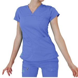 Adar Medical Uniform Scrub Top